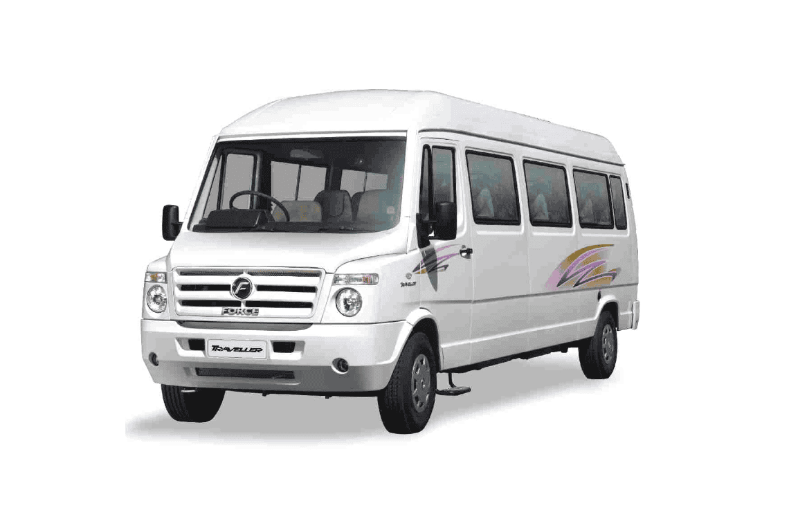 Tempo Traveller 17-seater for large groups and tours in Jaipur
